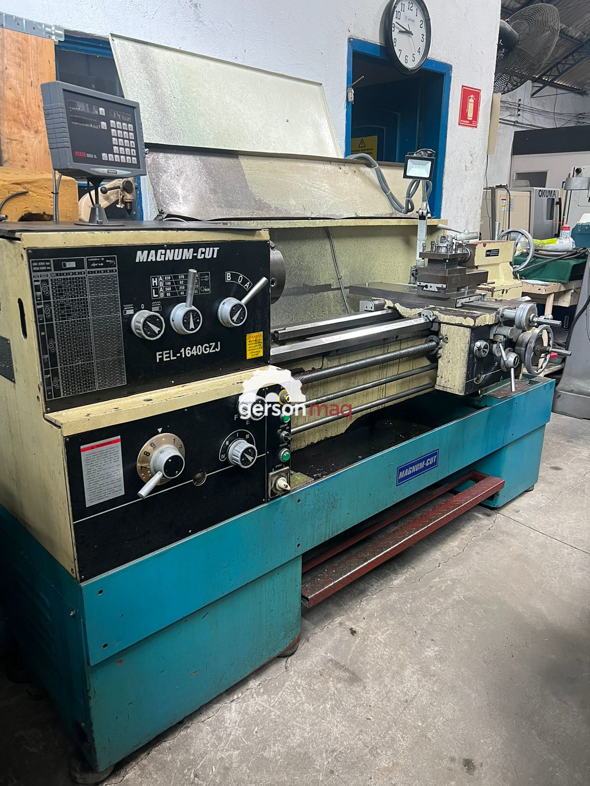 TORNO MECANICO MAGNUM CUT FEL1640 440 X 1000 mm